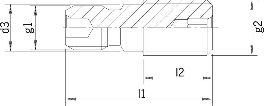 Dragtapp SK40 - M16, S20X2