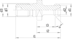 Dragtapp DIN JISB 6339, BT40 - M16, 45°