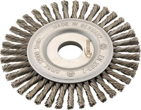 Cirkulärborste ståltråd 178x6mm tvinnad (schmale Utf.)