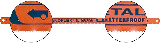 Bågfilsblad, Sandflex 300mm progressiv