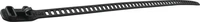 Buntband svart öppningsbart 340x11mm (6 st)