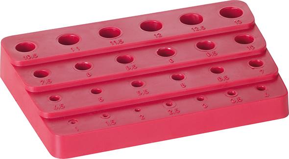 Borrställ plast tom