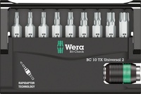 Bitssortiment Bit-Check 10-delar T6-40,
