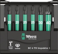 Bitssats Impaktor Torx 50mm 6-delar