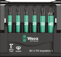 Bitssats Impaktor Torx 50mm 6-delar