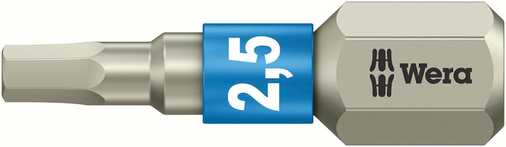 Bits 1/4" Rostfri Sexkant torsion