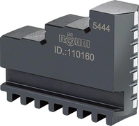 Backsats för svarvchuck 100mm, 3-delar