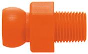 Anslutningsnippel, R1/8" 4 st