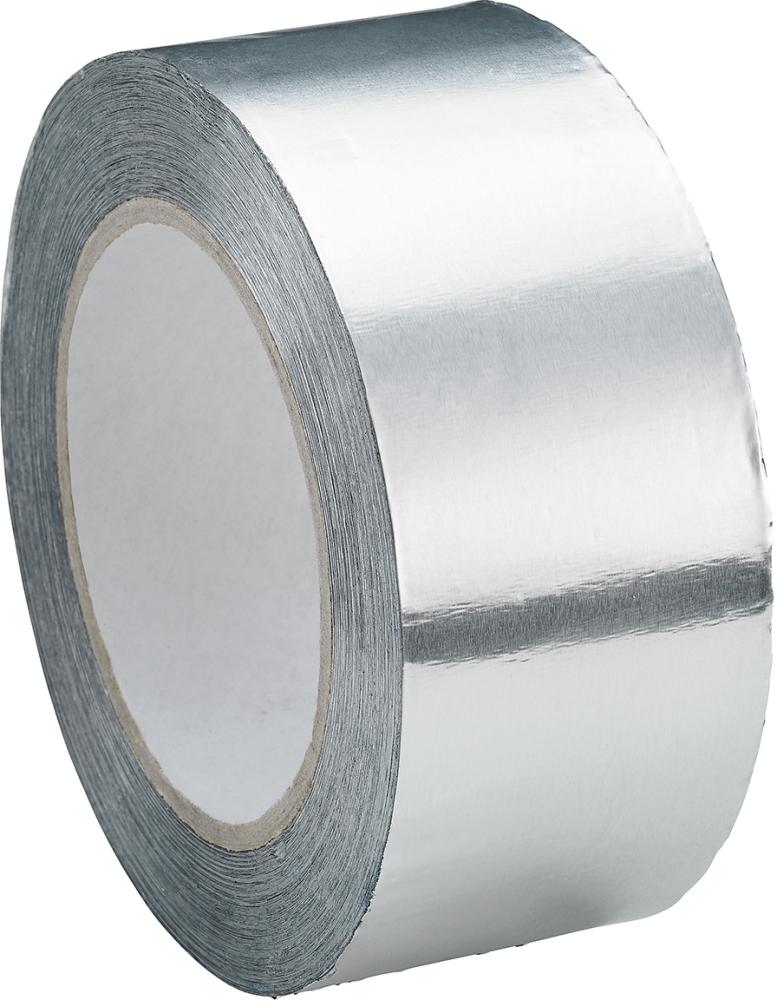 Aluminiumtejp, utan plastfilm, 50m