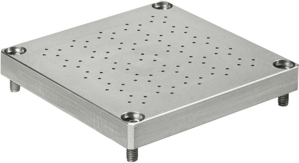 Adapterplatta Alu 78x78x10mm AMF