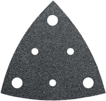 Slippapper hålat 80mm (5 st)