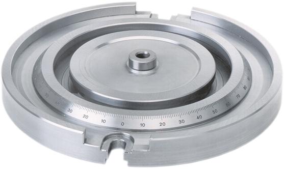Vridplatta till maskinskruvstycke stl. 1+2 - 113mm