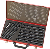 Spiralborrsats HSS, 14-23mm valsade med morsekona