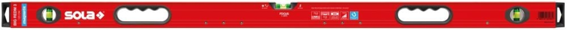 Magnetvattenpass Red-M