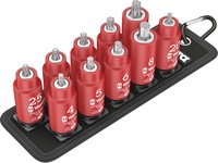 Bitshylssats 3/8" VDE 10-delar T20-45/ Insex 4-8mm