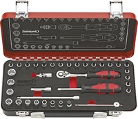 Hylsnyckelsats 1/4" 36-delar