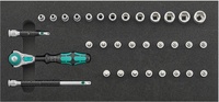Verktygsinsats 1/3 Hylsnyckelsats 1/4" Zyklop