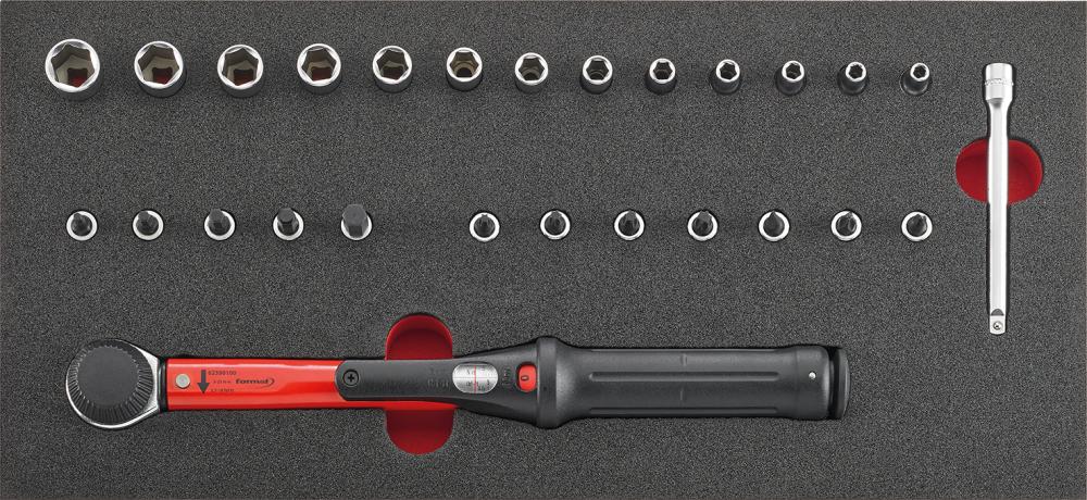 Verktygsinsats 1/3 Momentnyckel 1/4"