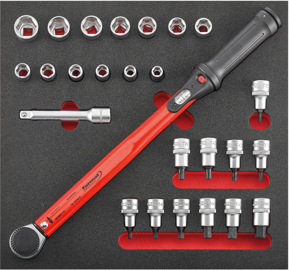 Verktygsinsats 1/3 Momentnyckel 1/2"