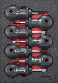 Verktygsinsats 1/9 Skruvmejslar Stubby