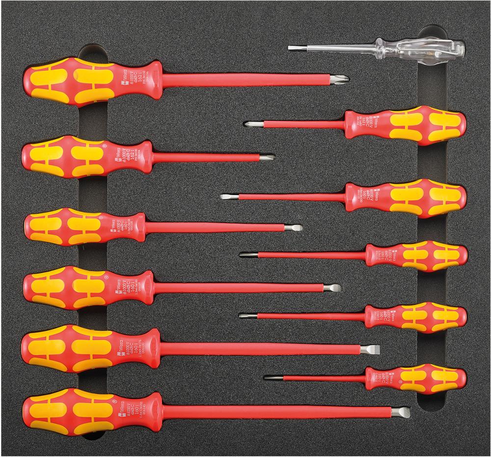 Verktygsinsats 1/3 Skruvmejslar VDE