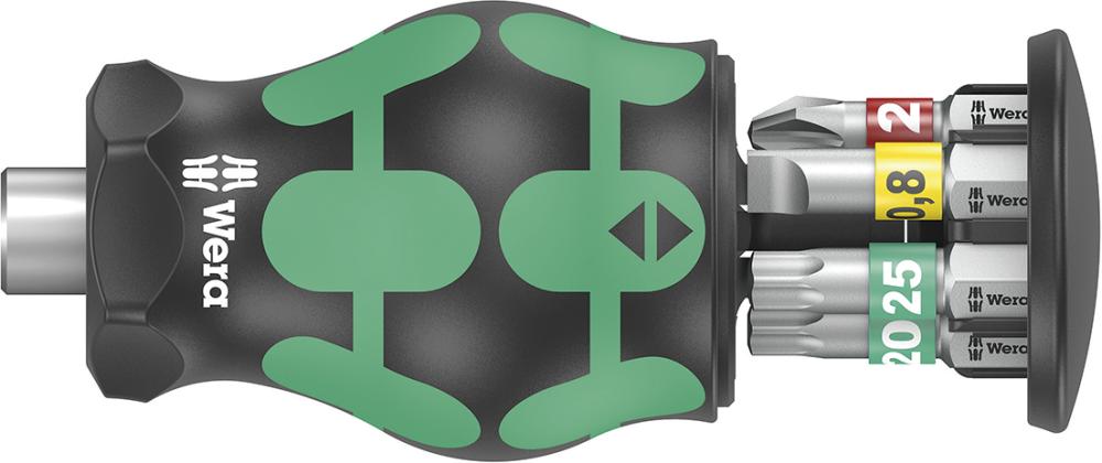 Bitsskruvmejselsats Stubby 6-delar