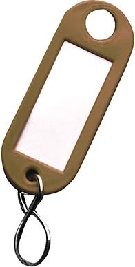 Nyckelbricka brun (100 st)