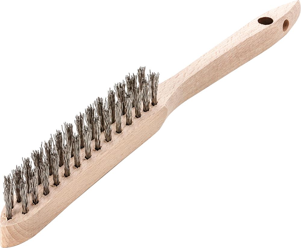 Handstålborste rostfri V2A