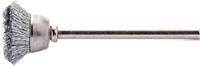 Axialborste mini stål 18x0,1mm