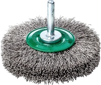 Cirkulärborste rostfri vågig tråd 70x10x0,3mm