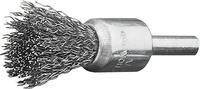 Ändborste ståltråd 17x22/65x0,3mm